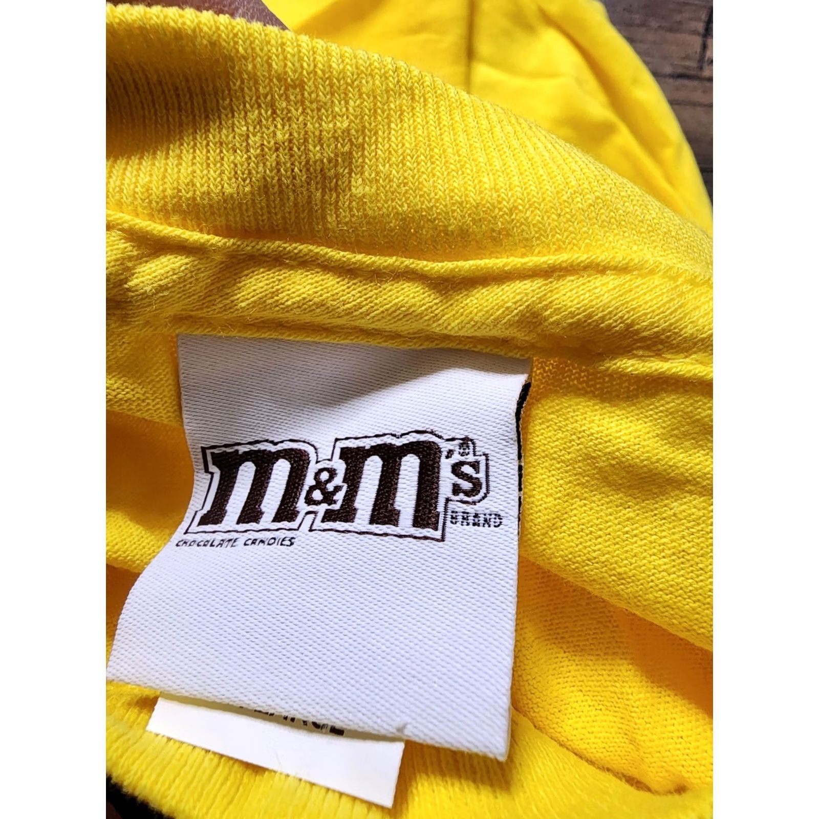 Vintage VINTAGE Mens XL Yellow M&M Candy Big Graphic Costume T Shirt Distressed 90s Mens XL Yellow M&M Candy Big Graphic Costume T Shirt Distressed Size US XL / EU 56 / 4 - 5 Thumbnail