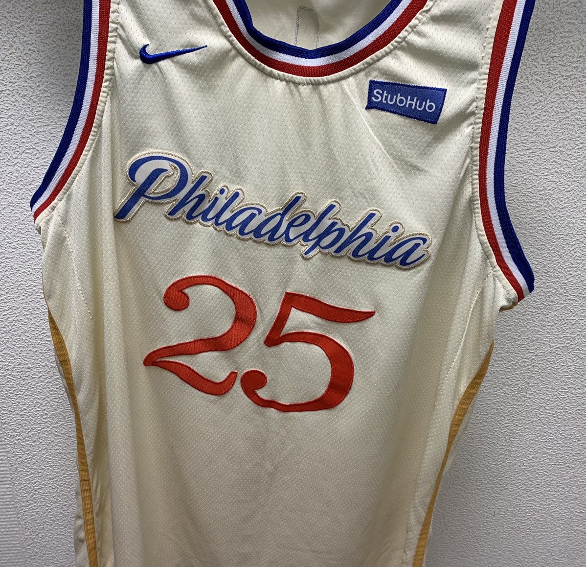 NBA Philadelphia Sixers 76 Simmons 25 NBA jersey 54 size L-Xl Size US XL / EU 56 / 4 - 7 Thumbnail