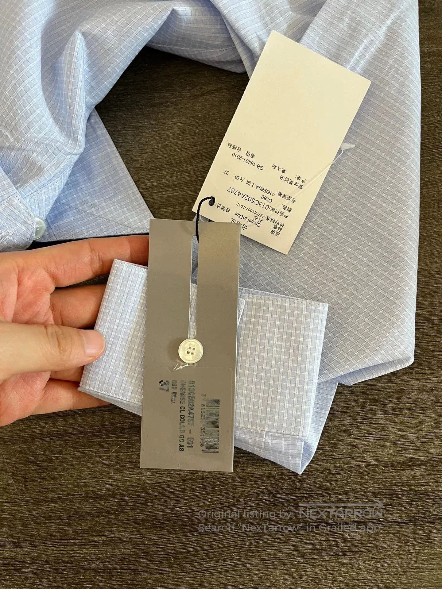 Dior Dior Fresh Feeling Long Sleeve Shirt. Size US M / EU 48-50 / 2 - 8 Thumbnail