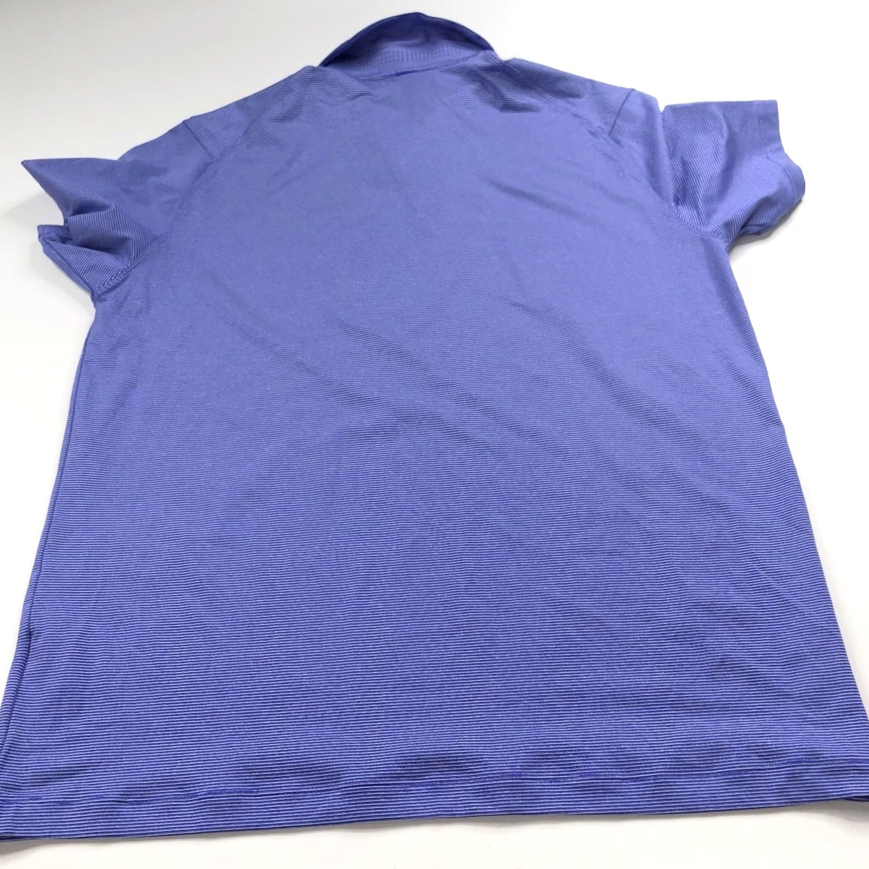 Nike Nike Dri-Fit Tiger Woods Collection Polo Shirt L Blue Striped Logo Mens Golf Polo Shirt Size US L / EU 52-54 / 3 - 7 Thumbnail