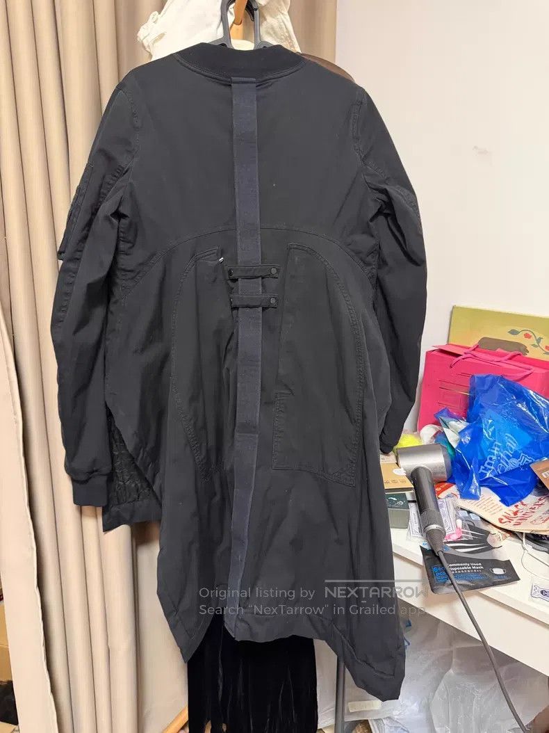 Rick Owens Rick Owens Long black padded jacket Size US S / EU 44-46 / 1 - 9 Thumbnail