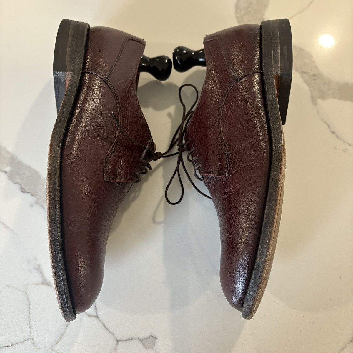 Dack's Vintage Dack’s Oxhide Leather Derby Shoes Size US 8.5 / EU 41-42 - 2 Thumbnail