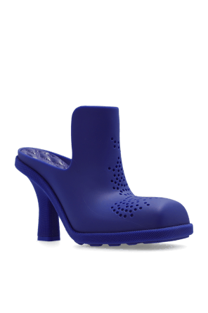 Burberry o1w1db10125 Rubber Highland Mules in Blue Size US 6 / IT 36 - 4 Thumbnail