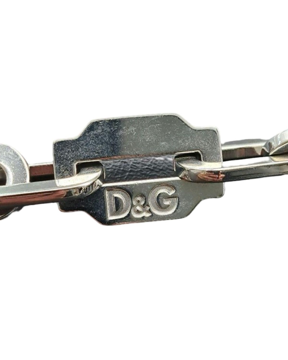 Dolce & Gabbana 3D Razor Chain Link Necklace Size ONE SIZE - 2 Thumbnail