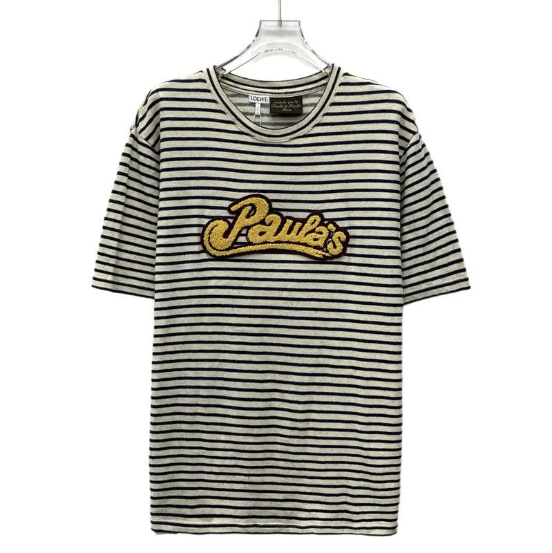 Loewe Loewe Striped Wool T-Shirt for Women 0089 Size M / US 6-8 / IT 42-44 - 1 Thumbnail