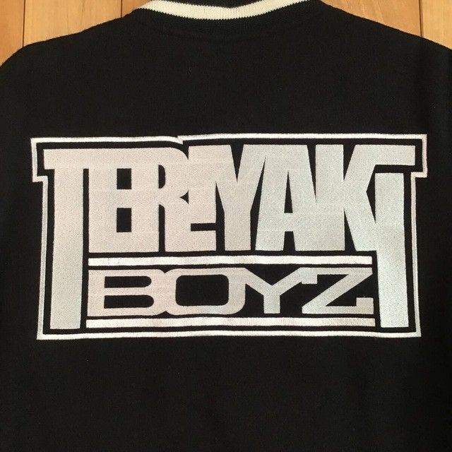 Bape × Nigo BAPE TERIYAKI BOYS leather sleeve varsity jacket Kanye NIGO Size US S / EU 44-46 / 1 - 5 Thumbnail