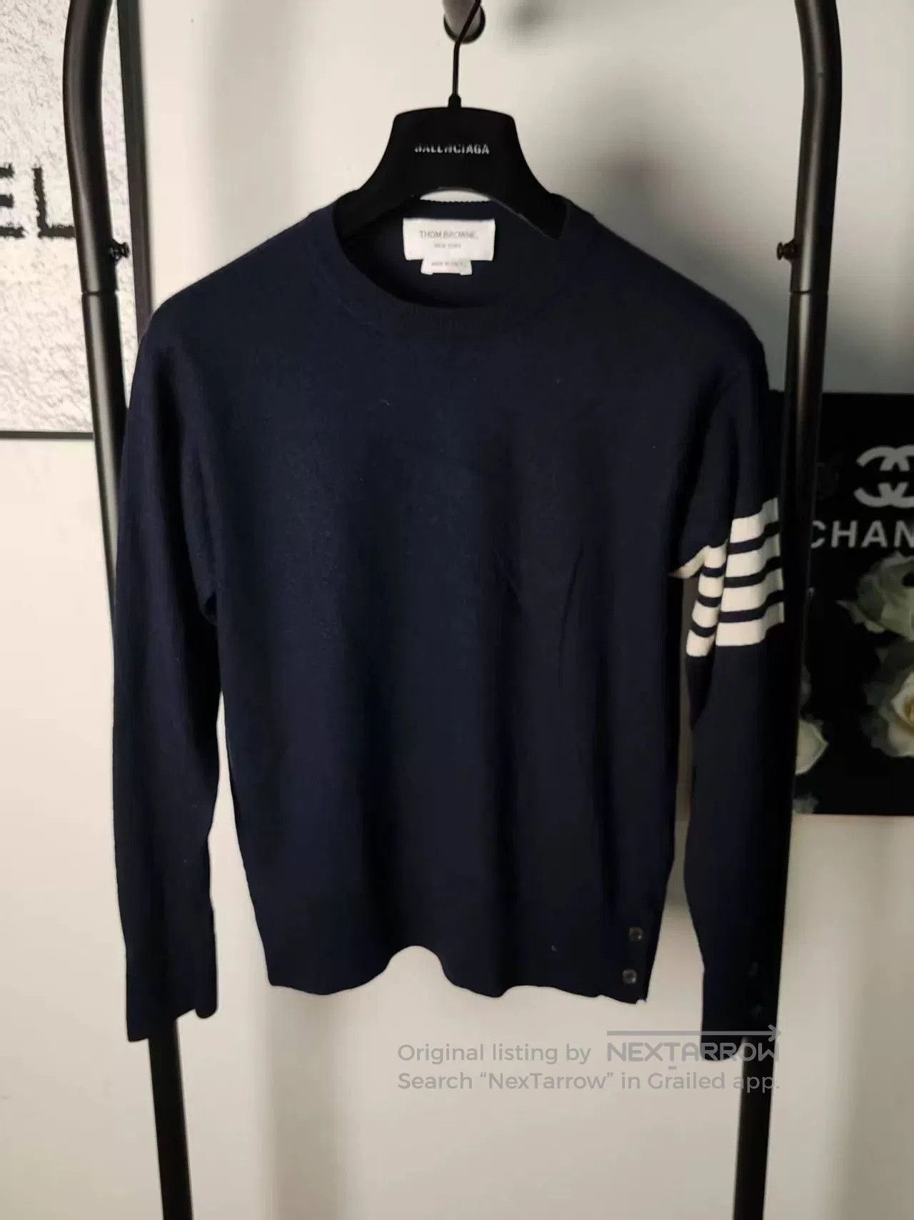 Thom Browne Genuine Thom Browne Striped Knit Sweater. Size US M / EU 48-50 / 2 - 1 Thumbnail