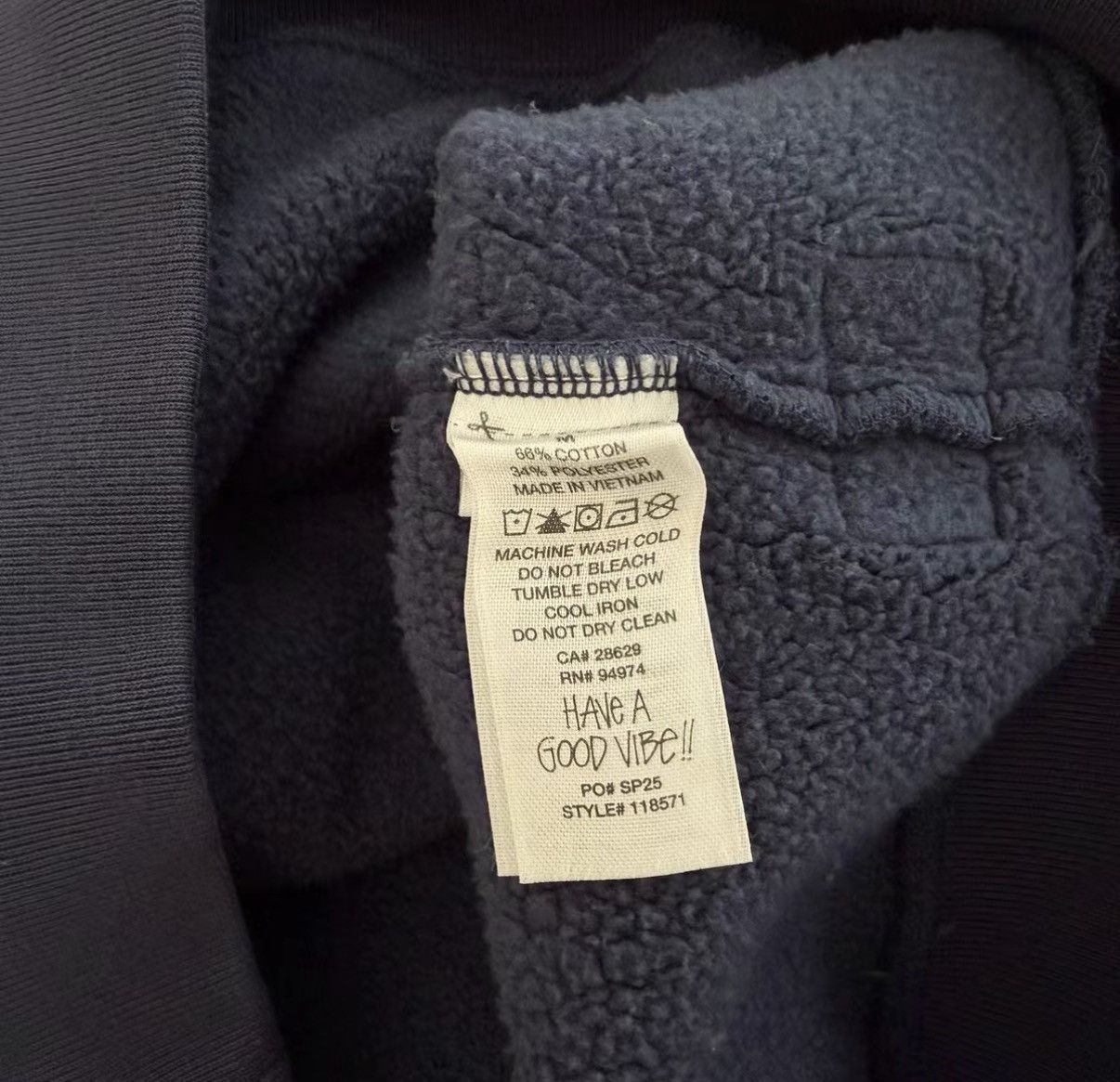 Stussy STUSSY FLEECE RELAXED ZIP HOODIE Fleece zip hoodie Size US M / EU 48-50 / 2 - 3 Thumbnail