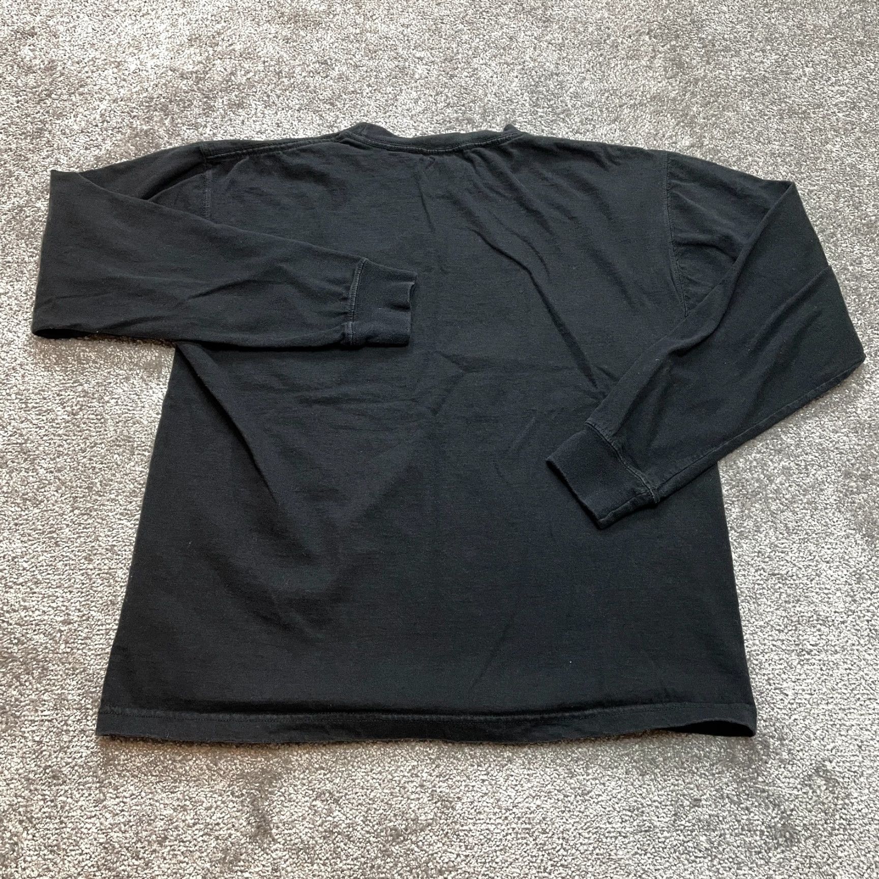 Vintage Smith's Workwear Shirt Mens Small Long Sleeve Crew Cotton Basic Adult Solid Tee Size US S / EU 44-46 / 1 - 7 Thumbnail