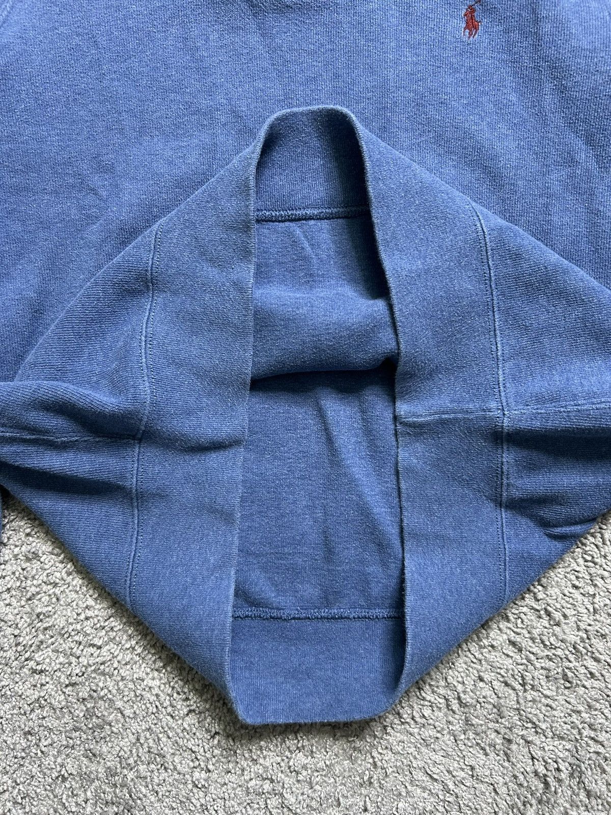 Polo Ralph Lauren Vintage 90s Polo Ralph Lauren Shawl Collar Sweater Blue Size US XL / EU 56 / 4 - 6 Thumbnail