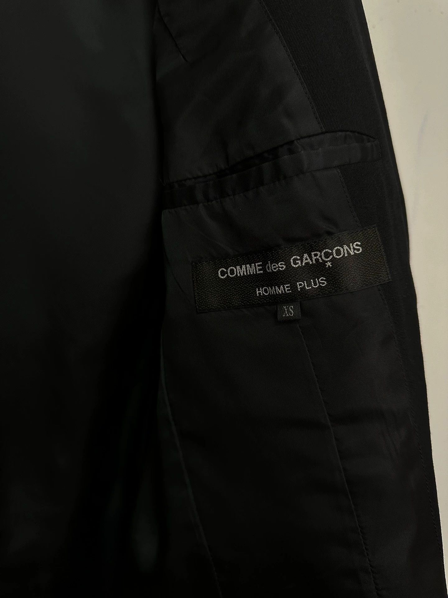 Comme des Garcons CDG 17aw Asymmetric Light Wool Unisex XS Jacket Size US XS / EU 42 / 0 - 8 Thumbnail
