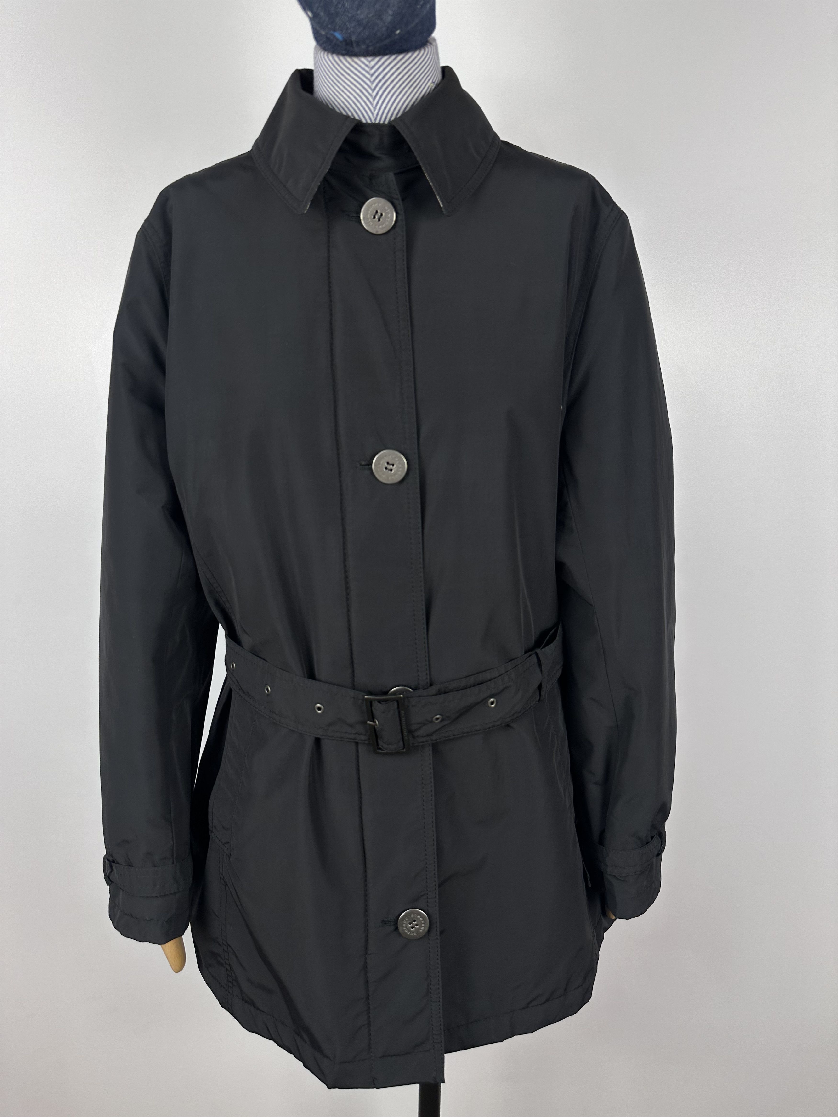 Burberry × Grailed Burberry London Women's Trench Coat Black Jacket Size 40 Size S / US 4 / IT 40 - 2 Thumbnail