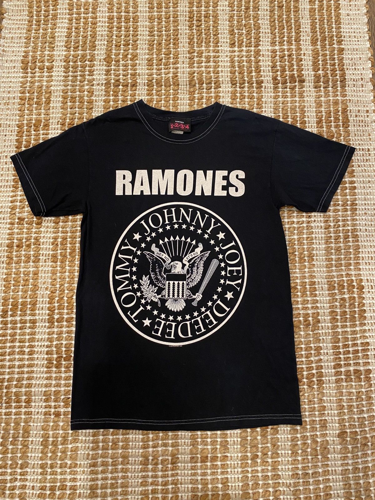 Band Tees Vintage Ramones Shirt 2006 Black Graphic 1 2 3 4 Label Tee Size US S / EU 44-46 / 1 - 9 Thumbnail