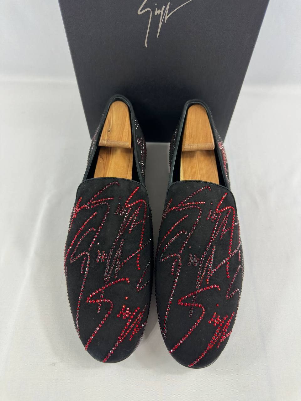 Giuseppe Zanotti Giuseppe Zanotti G-Glam Crystal Logo Loafer Size US 10 / EU 43 - 5 Thumbnail