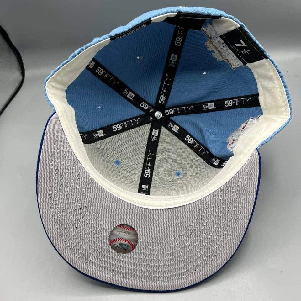 New Era Kansas City Royals Hat Men 7 1/2 59Fifty New Era MLB Fitted Size ONE SIZE - 2 Thumbnail
