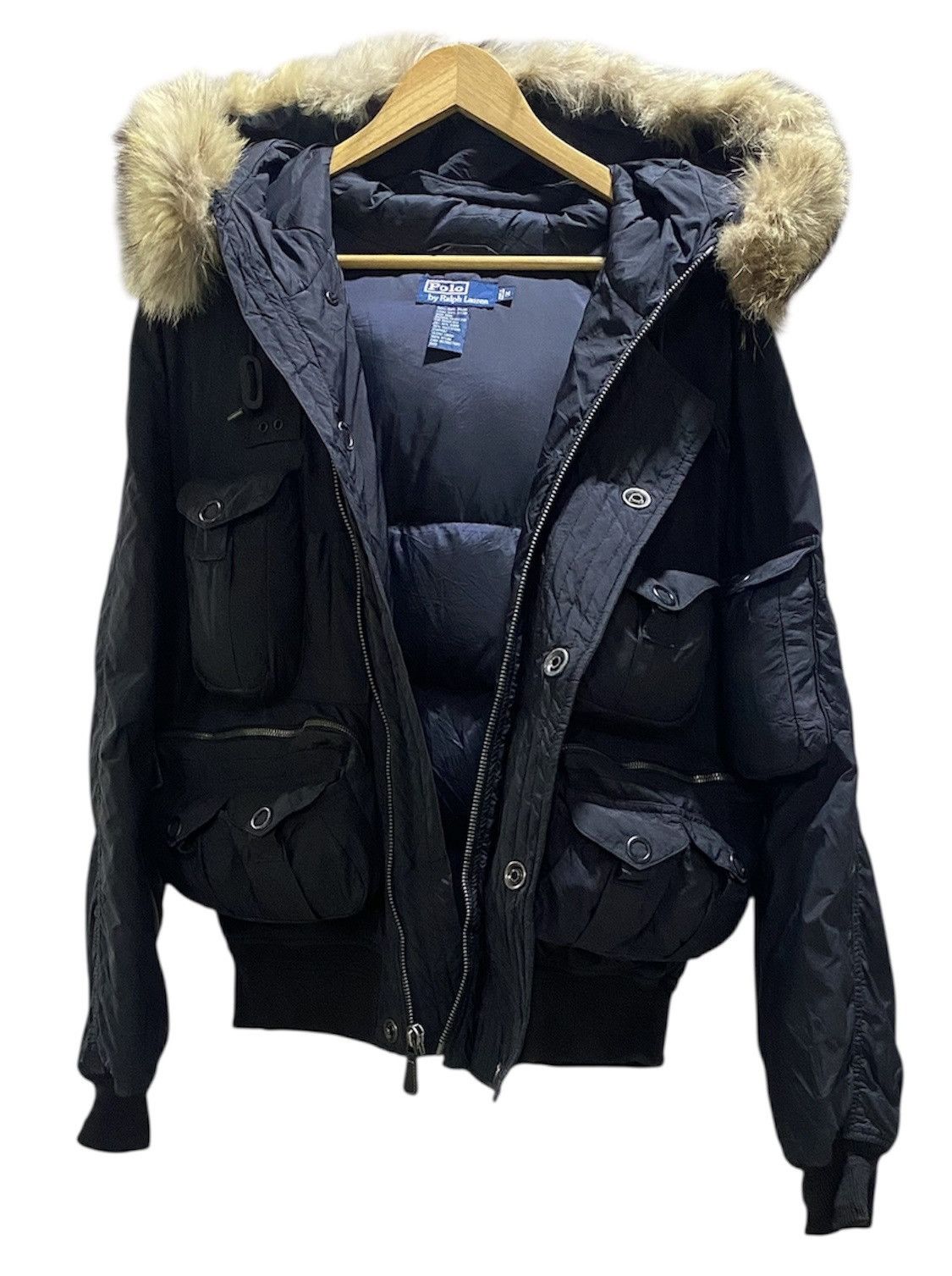 Polo Ralph Lauren Rare Polo Ralph Lauren Military Puffer Coyote Bomber Jacket Size US M / EU 48-50 / 2 - 5 Thumbnail