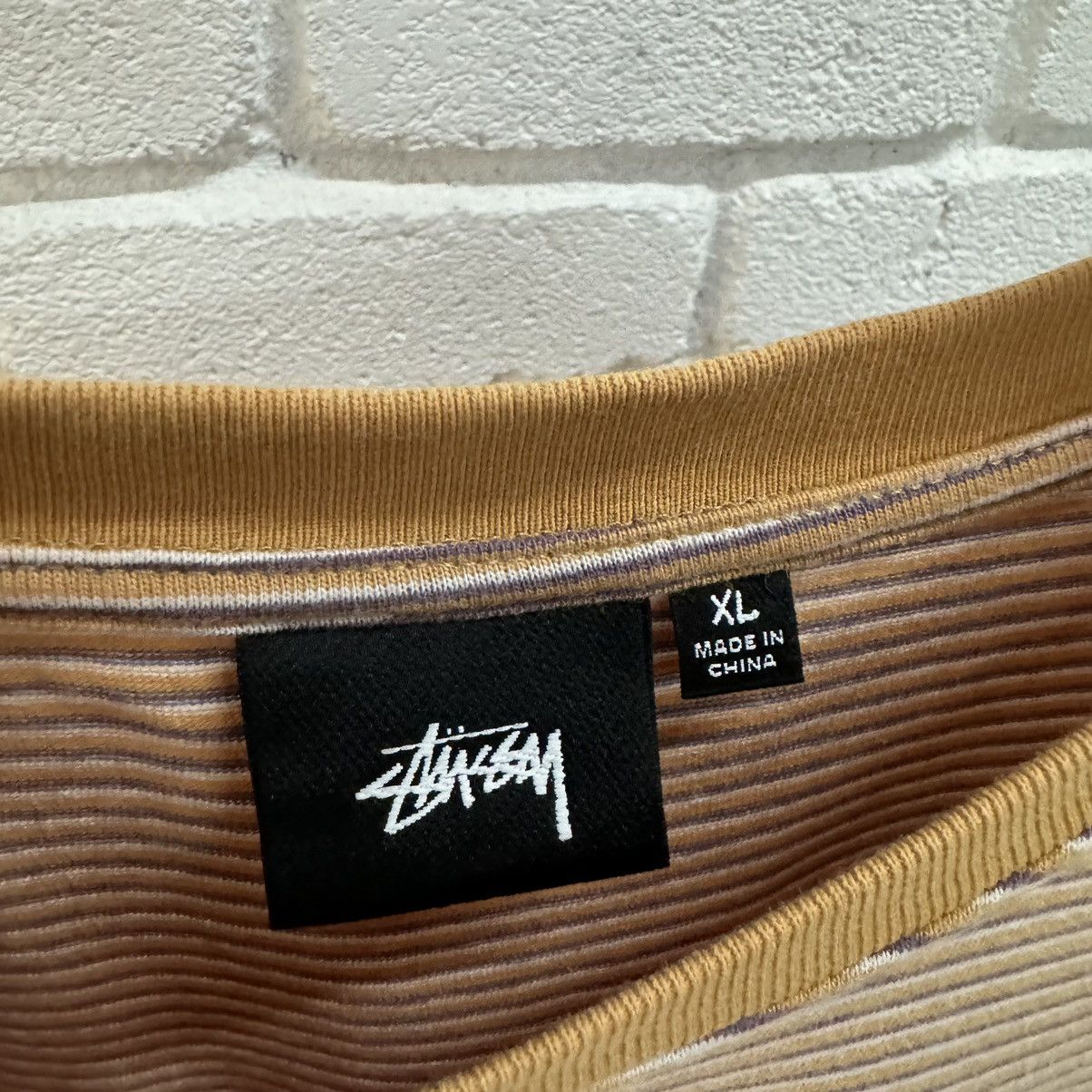 Stussy Stussy Stripes Tee Size US XL / EU 56 / 4 - 4 Thumbnail
