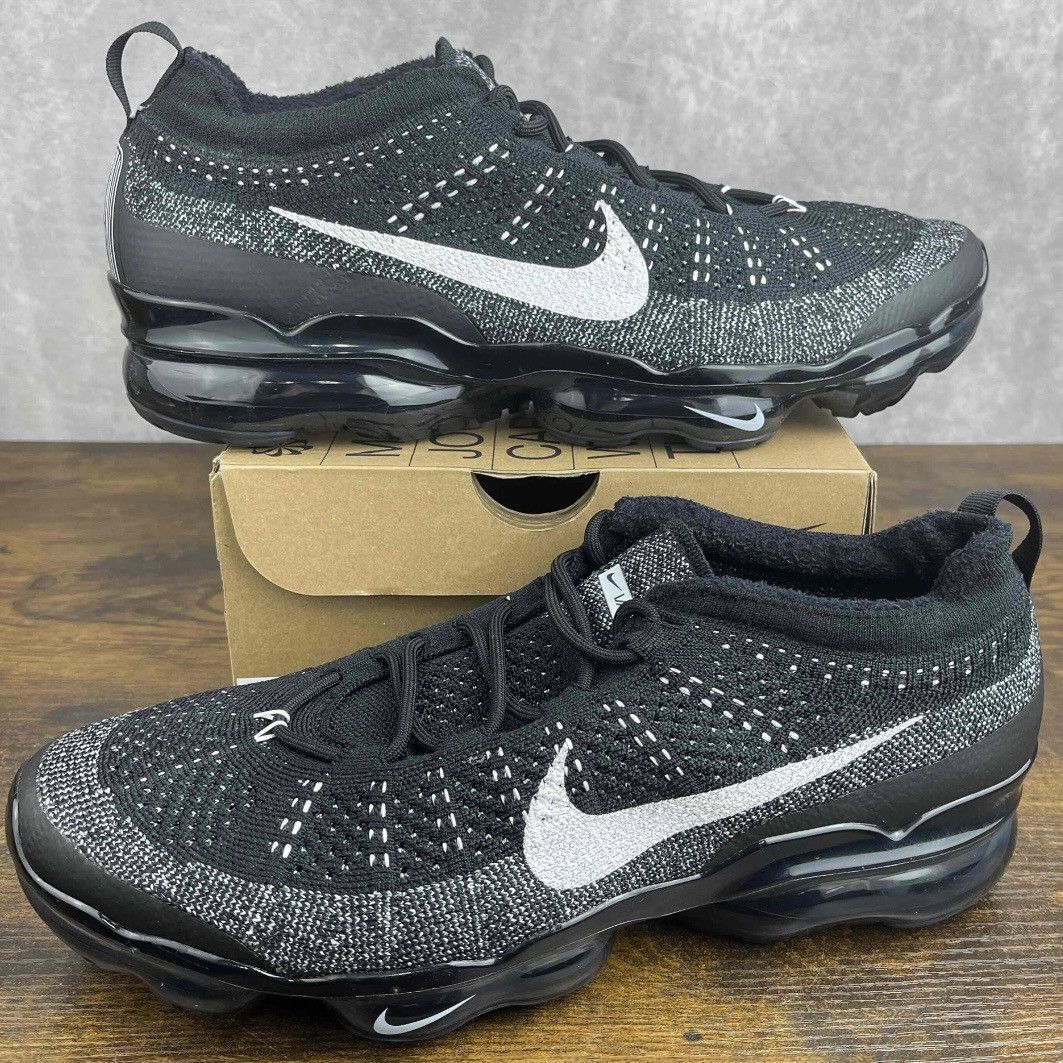 Nike Nike Air VaporMax 2023 Flyknit Oreo Black White DV1678-001 Size US 11.5 / EU 44-45 - 2 Thumbnail