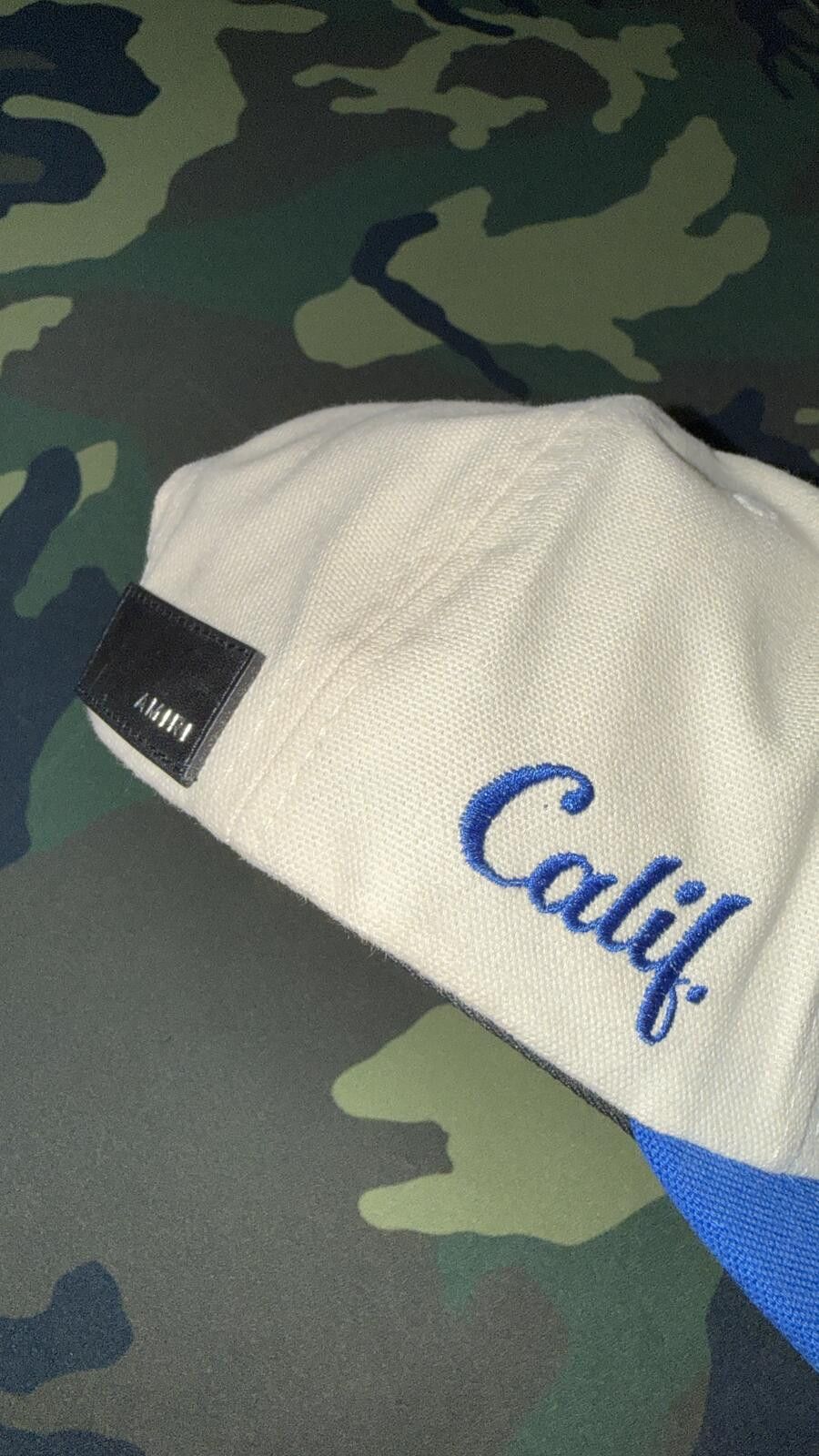 Amiri Amiri Cream/Royal Trucker Hat Size ONE SIZE - 2 Thumbnail