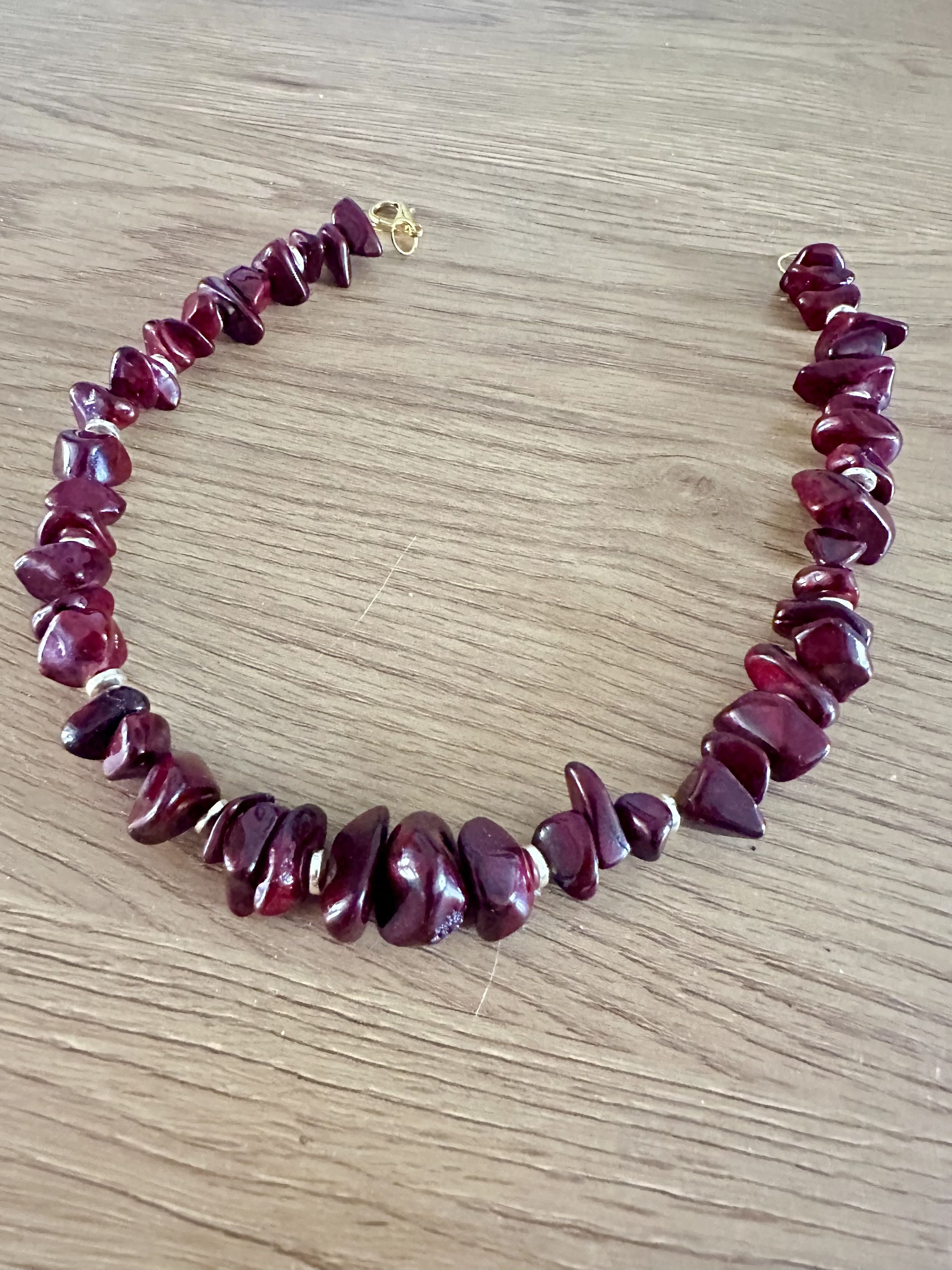 Handmade Vintage necklace with stones Size ONE SIZE - 5 Thumbnail