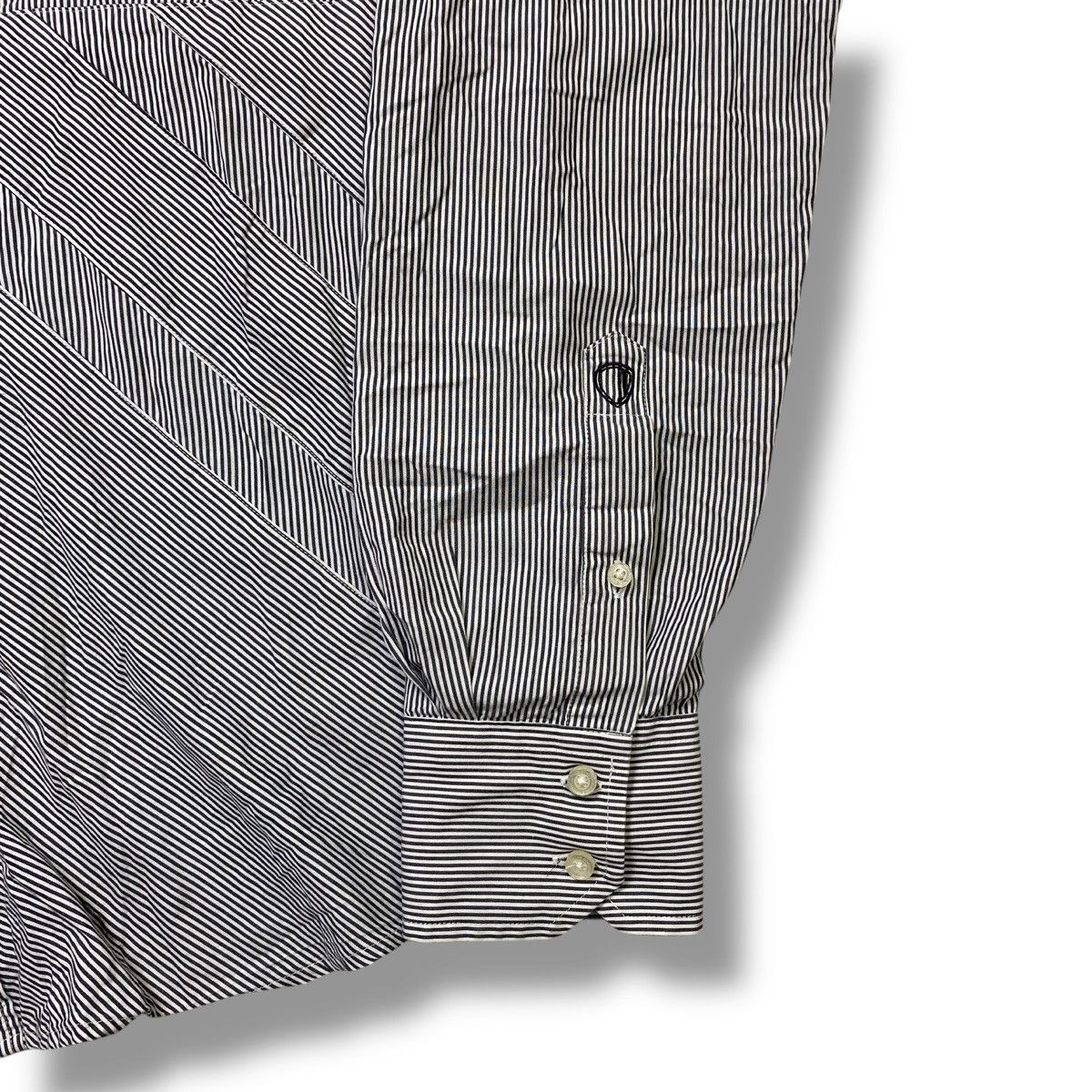 Ben Sherman Vintage Ben Sherman Striped UK flag button up shirt Size US L / EU 52-54 / 3 - 7 Thumbnail