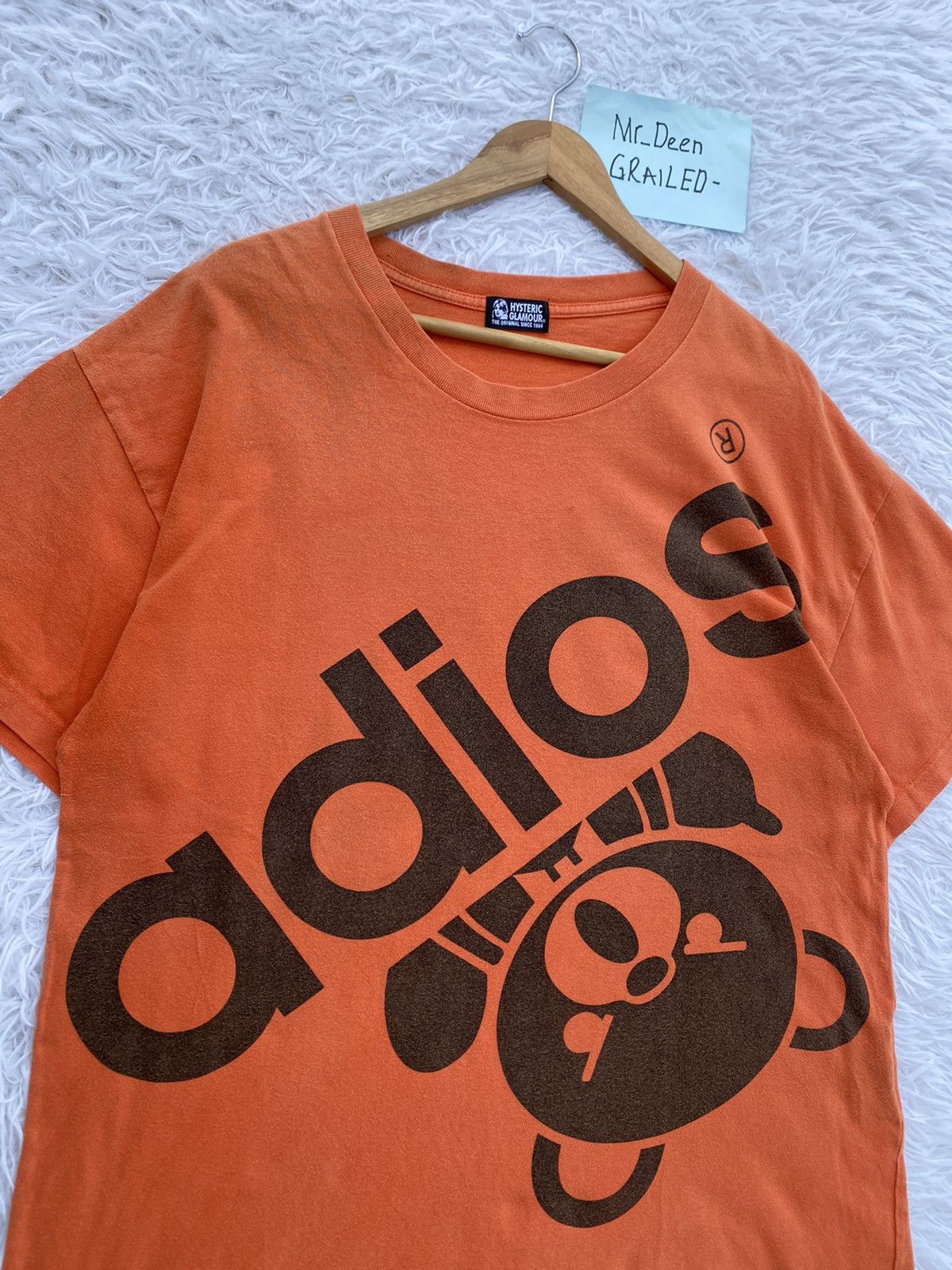 Hysteric Glamour Rare Hysteric Glamour “adios” Tshirt Size US L / EU 52-54 / 3 - 6 Thumbnail