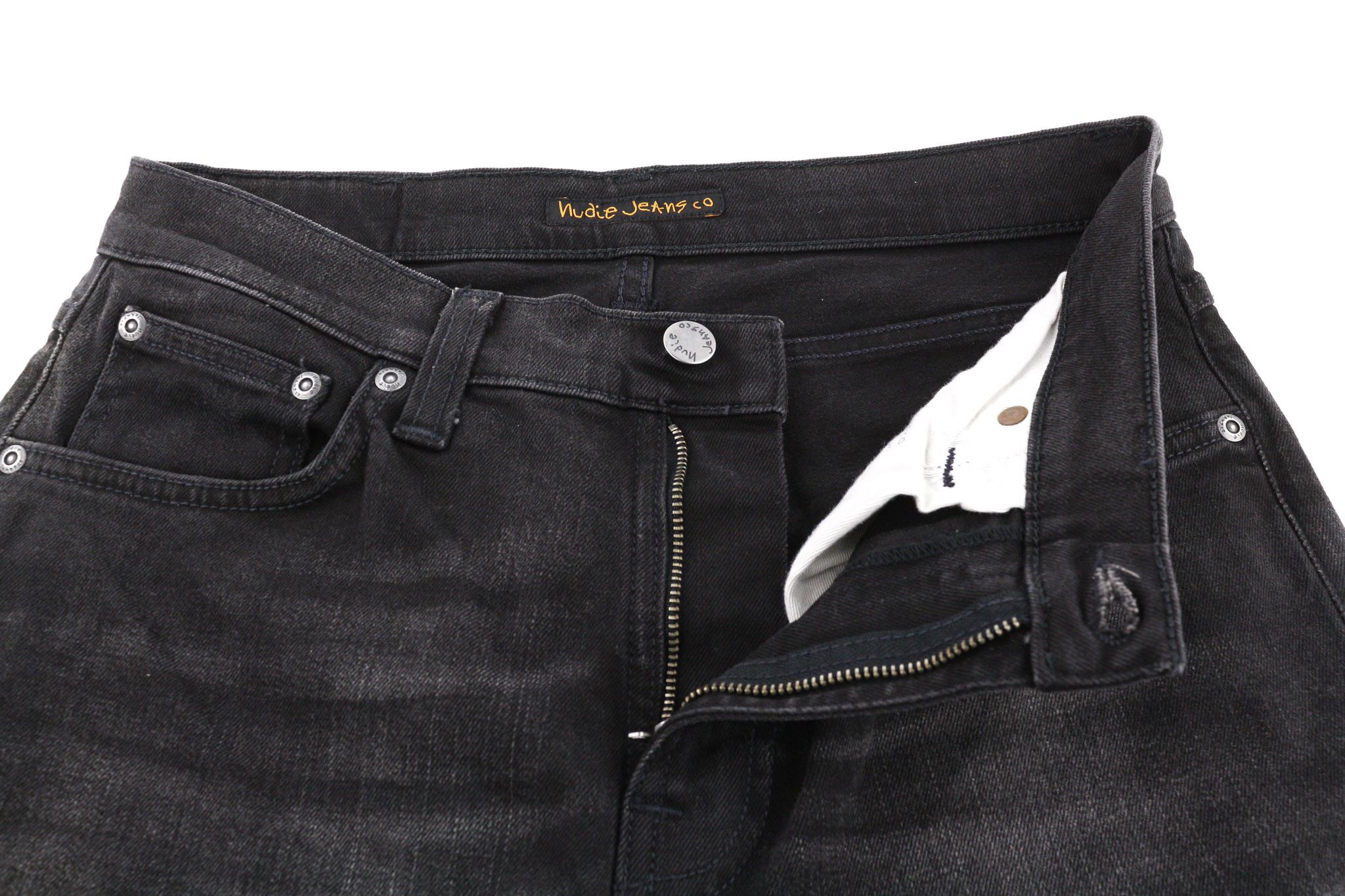 Nudie Jeans PIPE LED W30/L32 Grey Marble Organic Skinny Washed 81909 Size US 30 / EU 46 - 4 Thumbnail