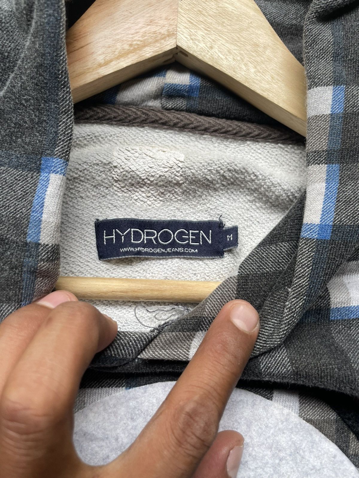 HYDROGEN HYDROGEN skull big logo hoodie Size US M / EU 48-50 / 2 - 3 Thumbnail