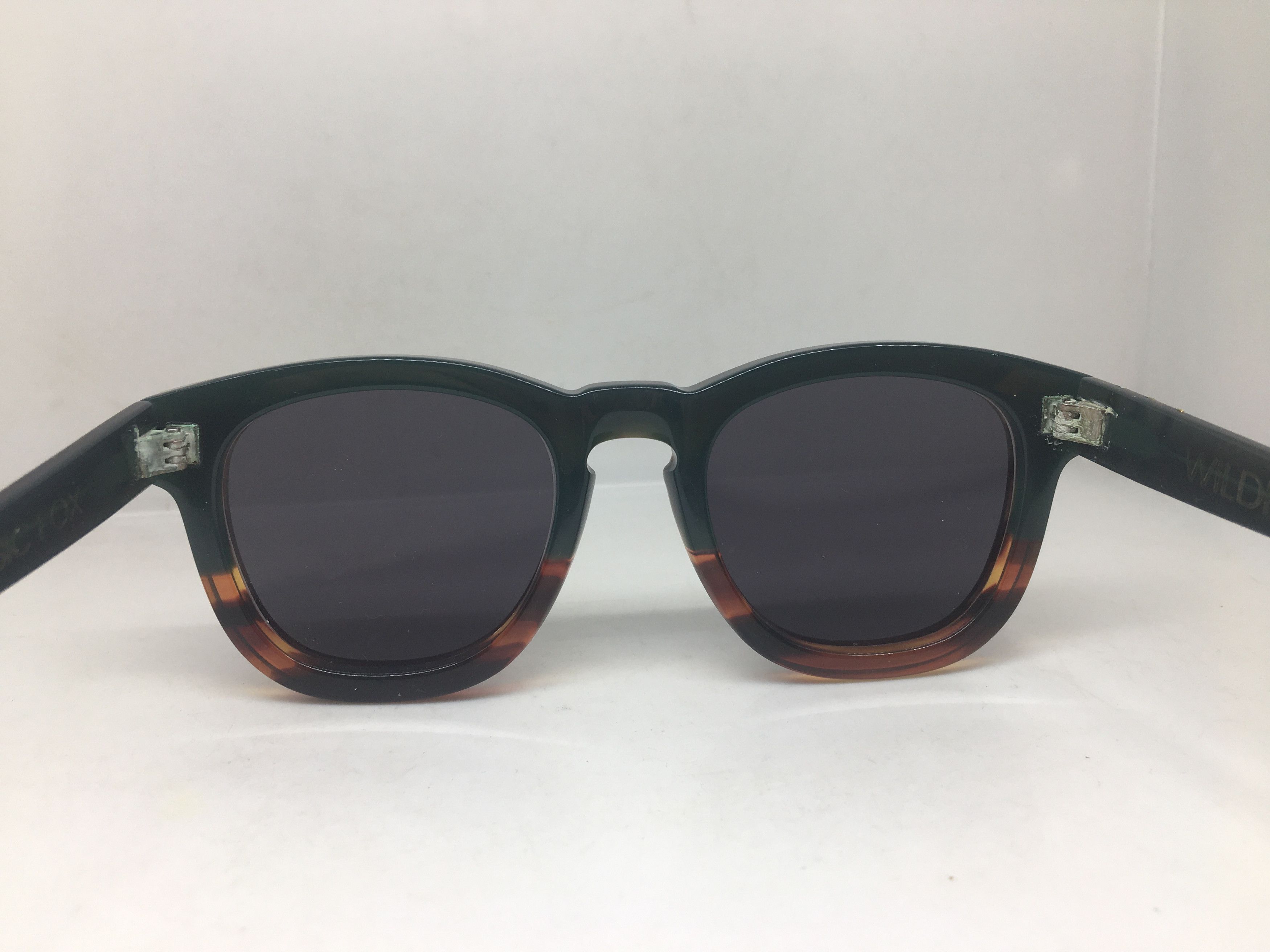 Wildfox Wildfox Classic Fox Brown Green Sunglasses Frame Size ONE SIZE - 4 Thumbnail