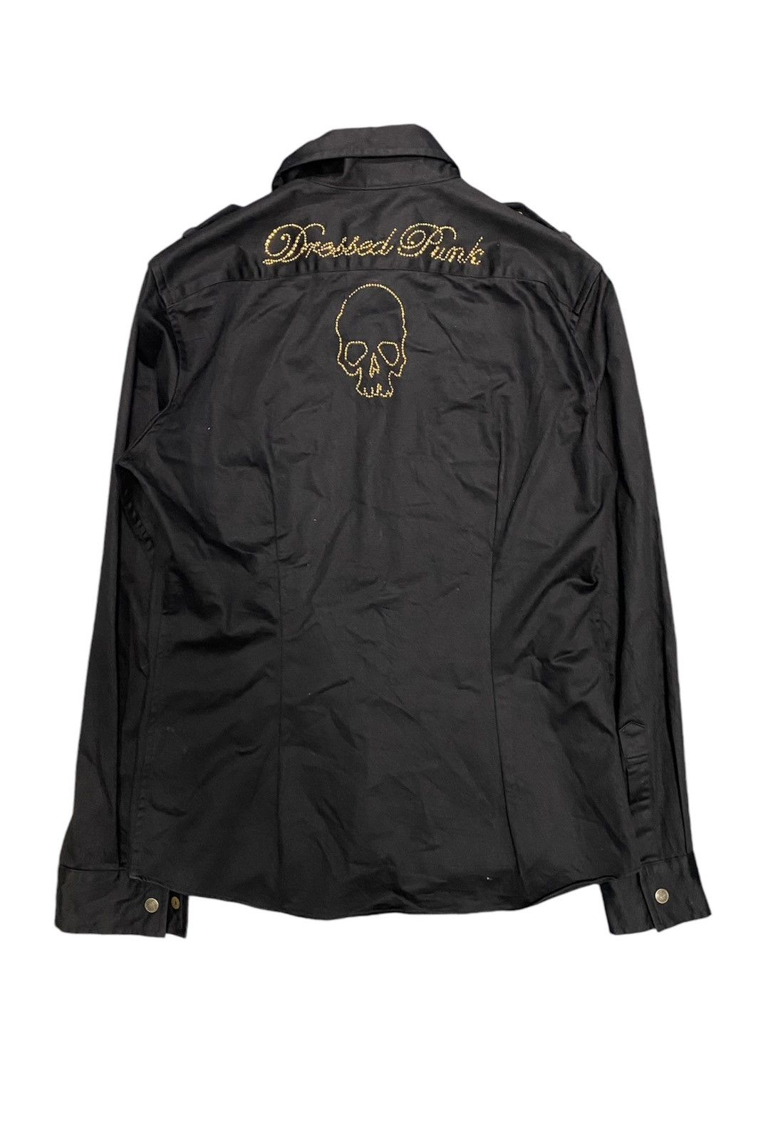 00s japanese label leather shirt jacket 00s archive japanese label