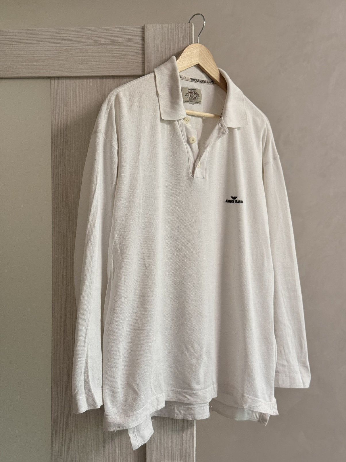 Armani × Vintage ARMANI Sweater Longsleeve Knit Pullover Jumper Regby Size US XL / EU 56 / 4 - 4 Thumbnail