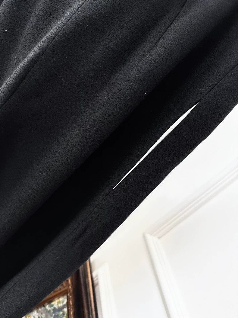 Chanel Chanel 22c early spring show black wide-leg trousers Size 24" / US 00 / IT 34 - 3 Thumbnail