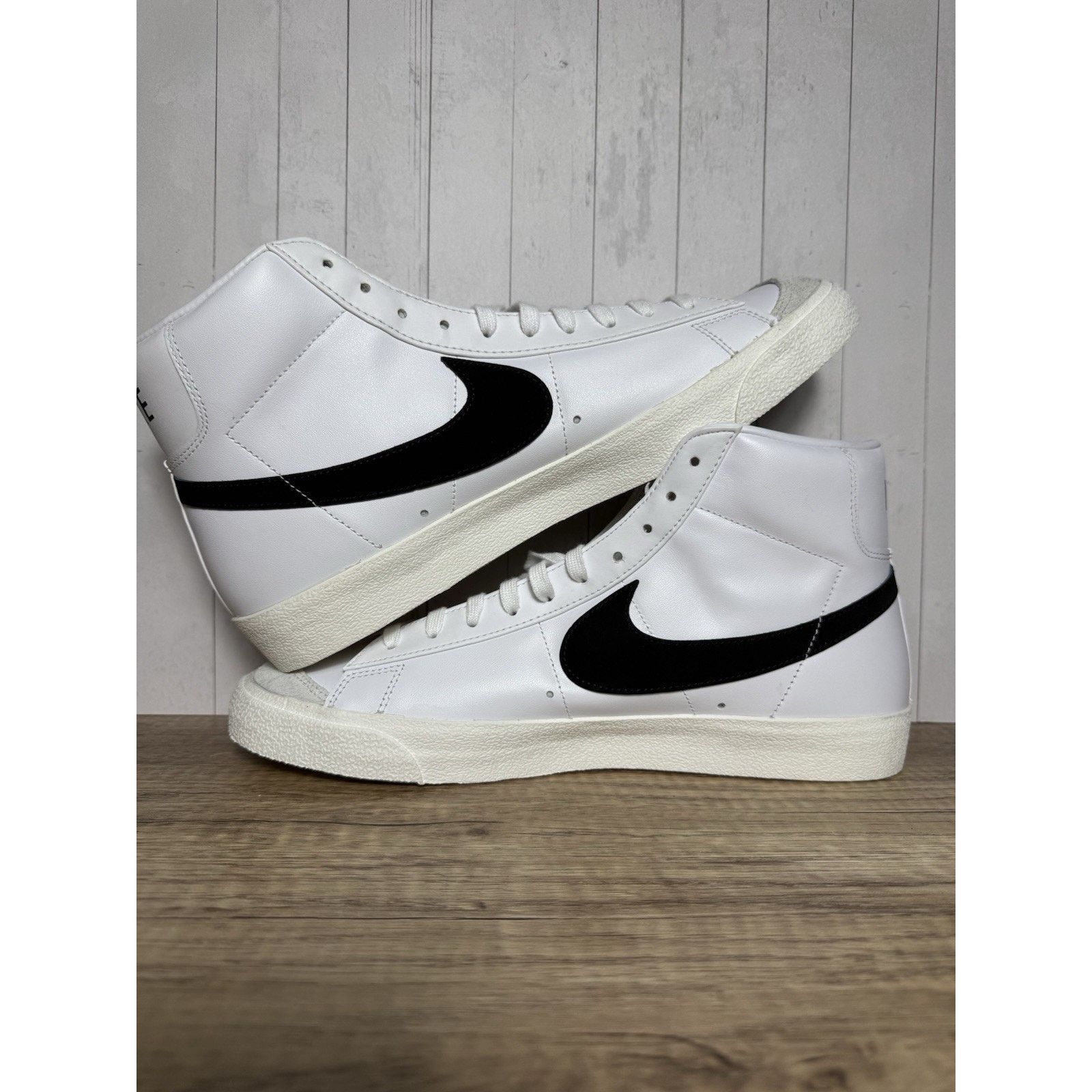 Nike Nike Blazer Mid '77 Vintage White Black BQ6806-100 Size 13 Size US 13 / EU 46 - 3 Thumbnail