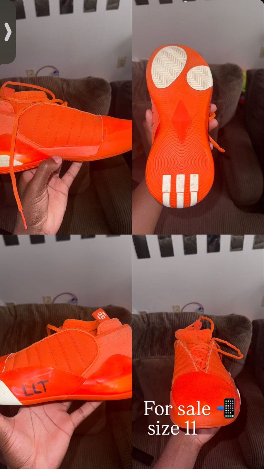 Adidas Haden Vol 7 Size US 11 / EU 44 - 3 Thumbnail