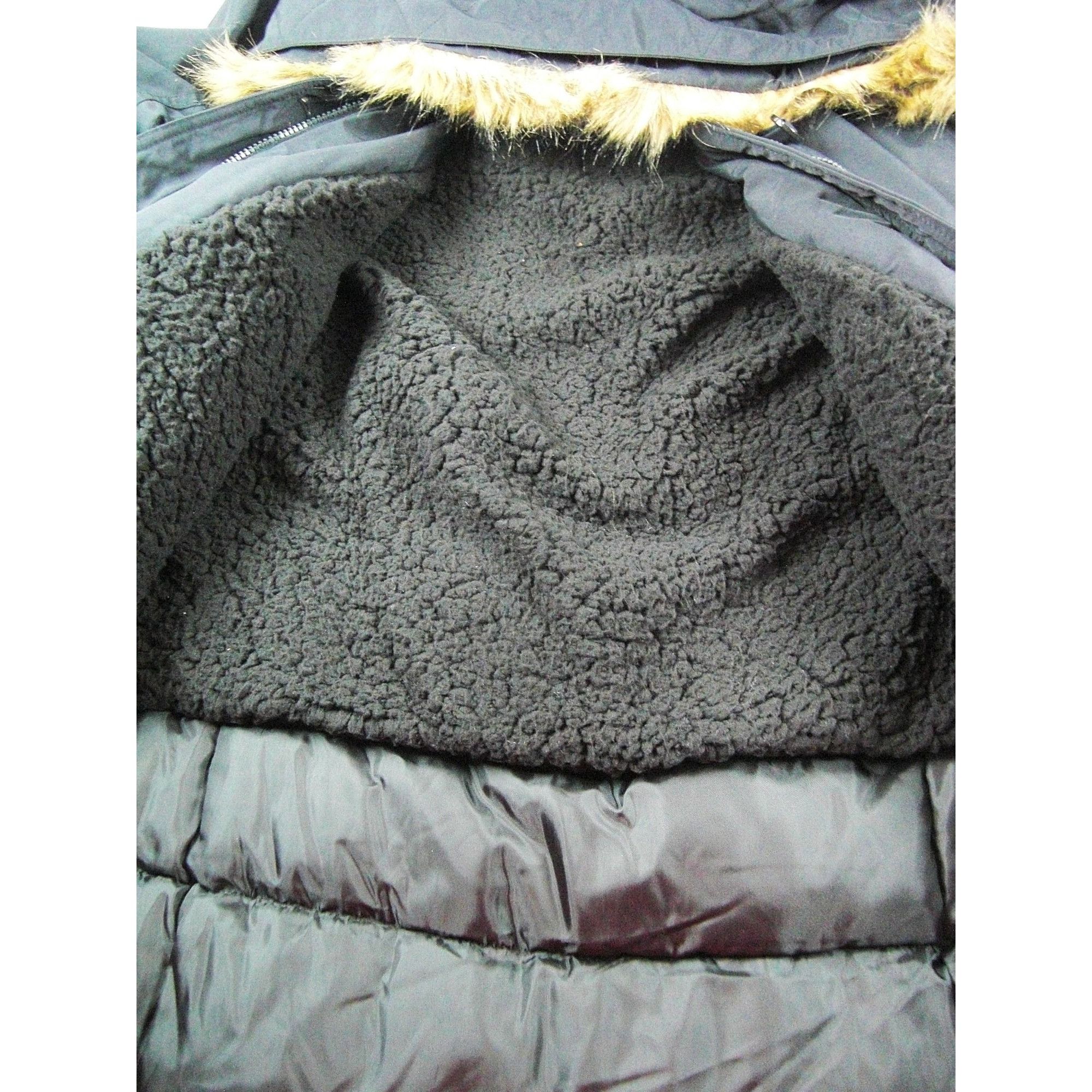 Other Coat Women's Winter Hooded Black Large Waterproof Down 3/4 J Size L / US 10 / IT 46 - 8 Thumbnail