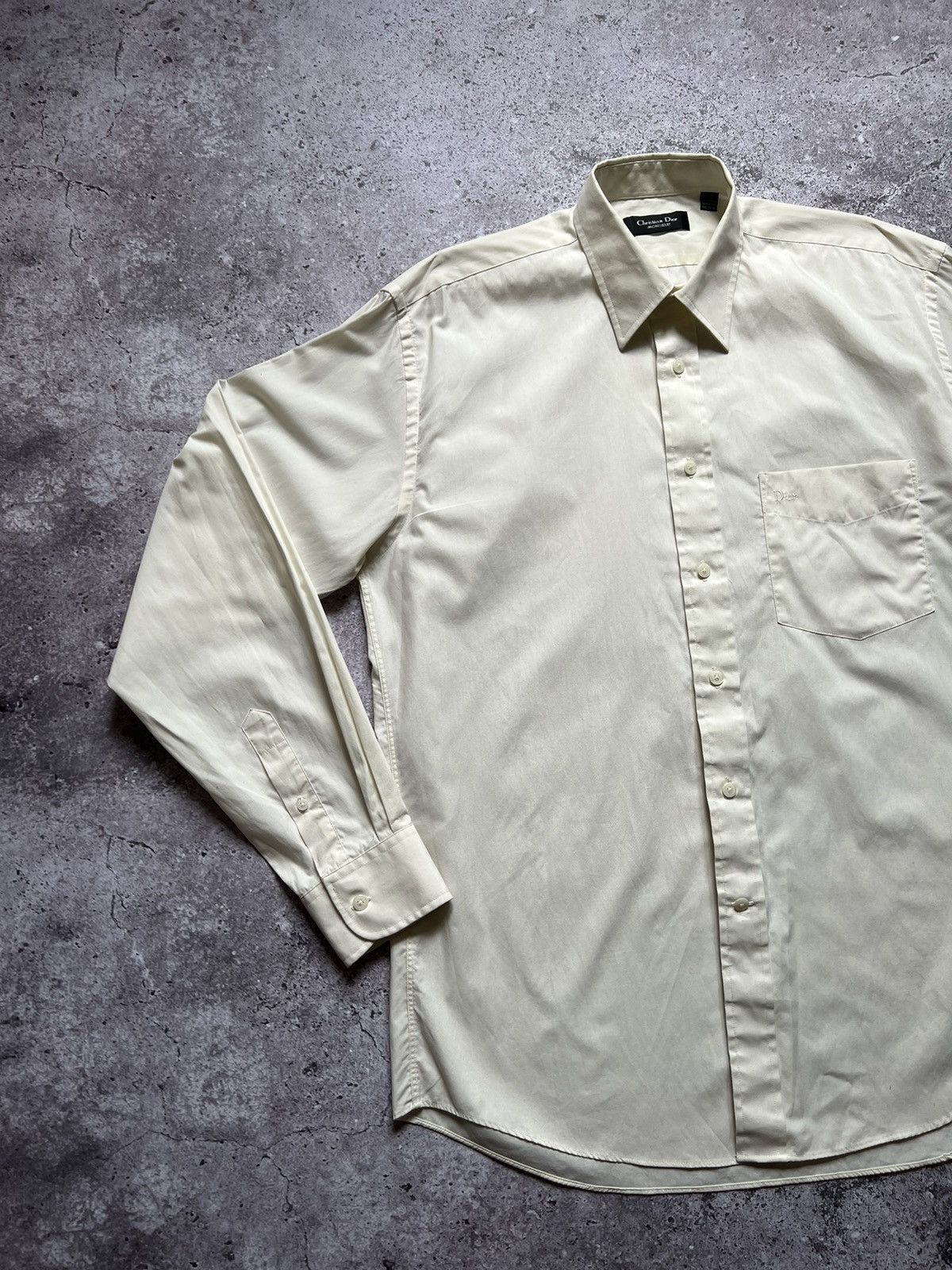 Designer Christian Dior Monsieur Button Up Shirt Luxury Size US L / EU 52-54 / 3 - 4 Thumbnail
