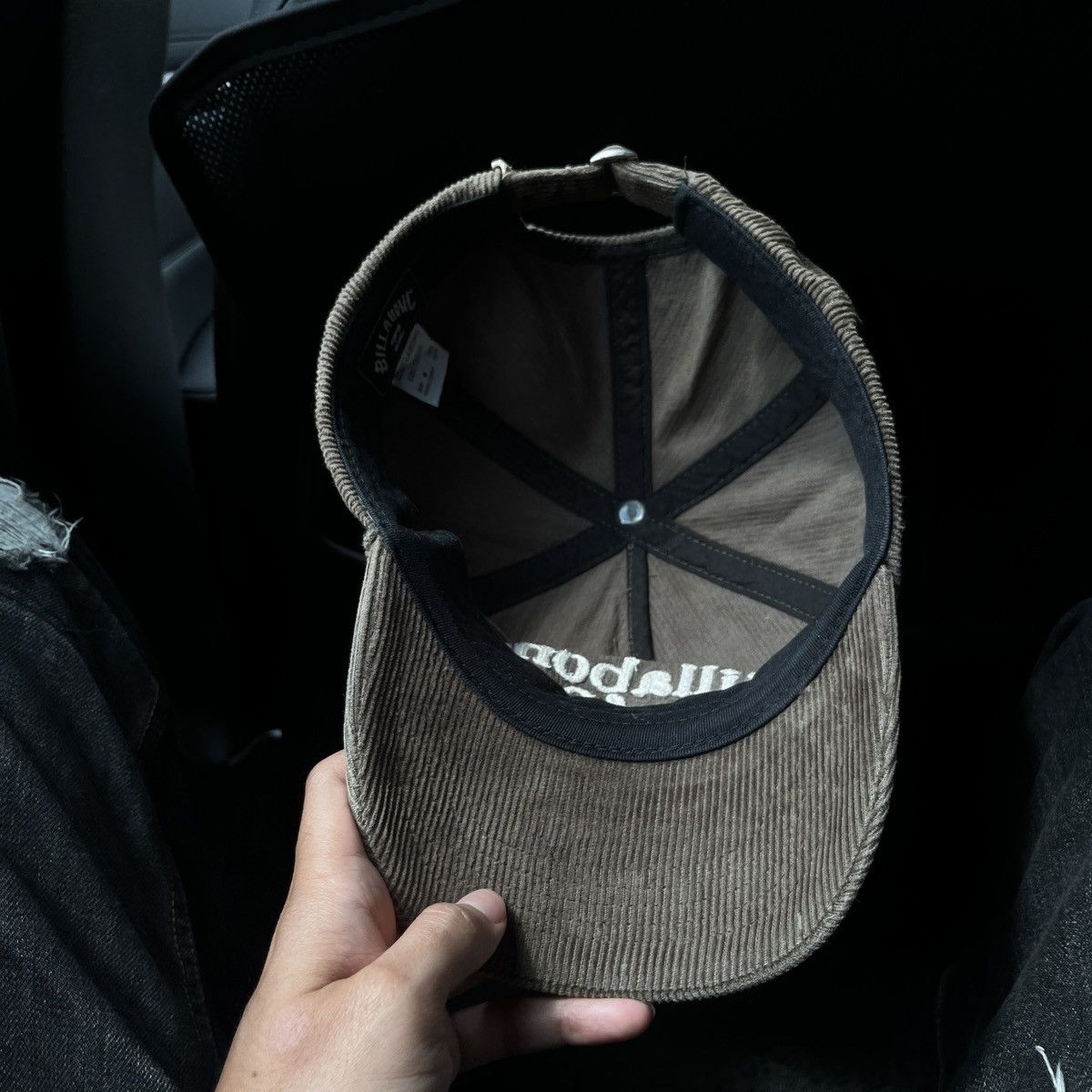 Billabong Billabong Corduroy Cap Unisex Fits All Size Brown Color Size ONE SIZE - 3 Thumbnail