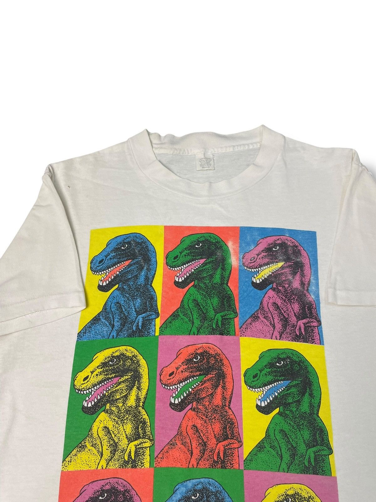 Vintage Vintage Andy Warhol’s Pop Art T Rex Shirt Size US M / EU 48-50 / 2 - 3 Thumbnail