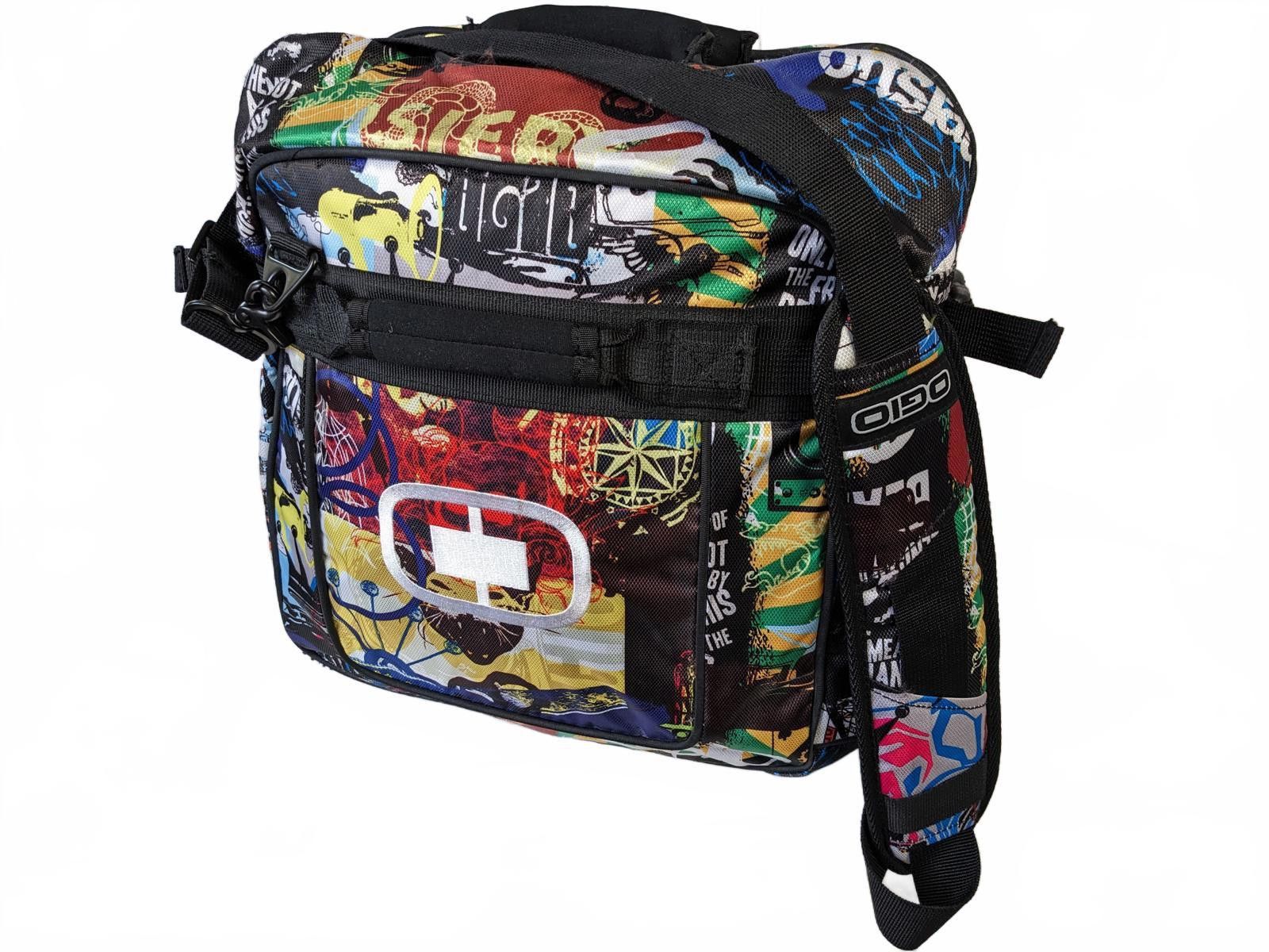 Ogio Ogio Visual Asylum China Messenger Bag Streetwear Graffiti Size ONE SIZE - 1 Thumbnail