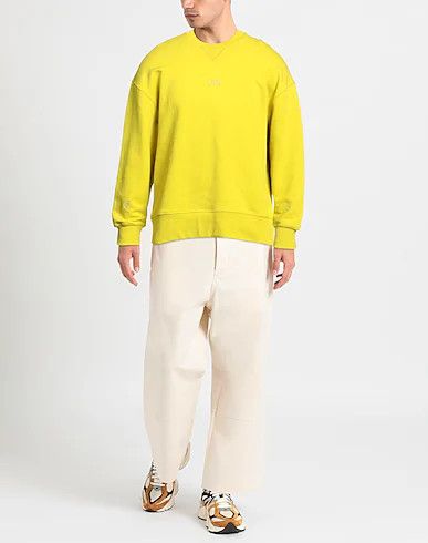 A-COLD-WALL* o1mle1224 Essential Logo Sweatshirt in Yellow Size US S / EU 44-46 / 1 - 2 Thumbnail