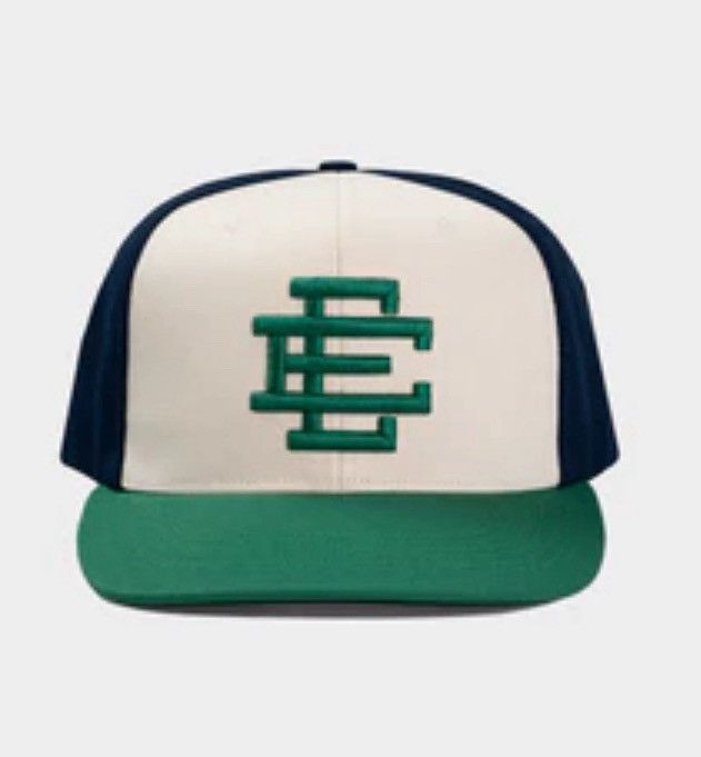 Eric Emanuel Eric Emanuel snapback hat navy green & white Size ONE SIZE - 1 Thumbnail