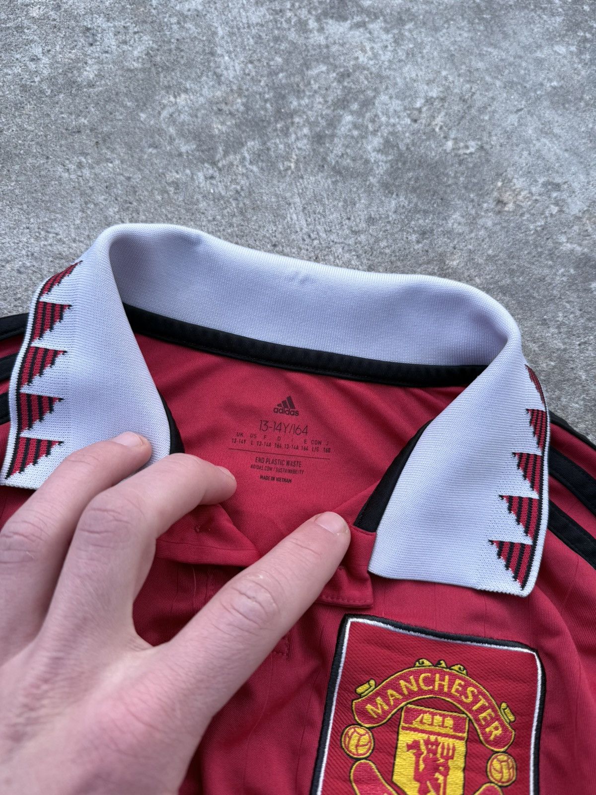 Adidas × Vintage Vintage Adidas Manchester United soccer football T-shirt Size US XXS / EU 40 - 8 Thumbnail