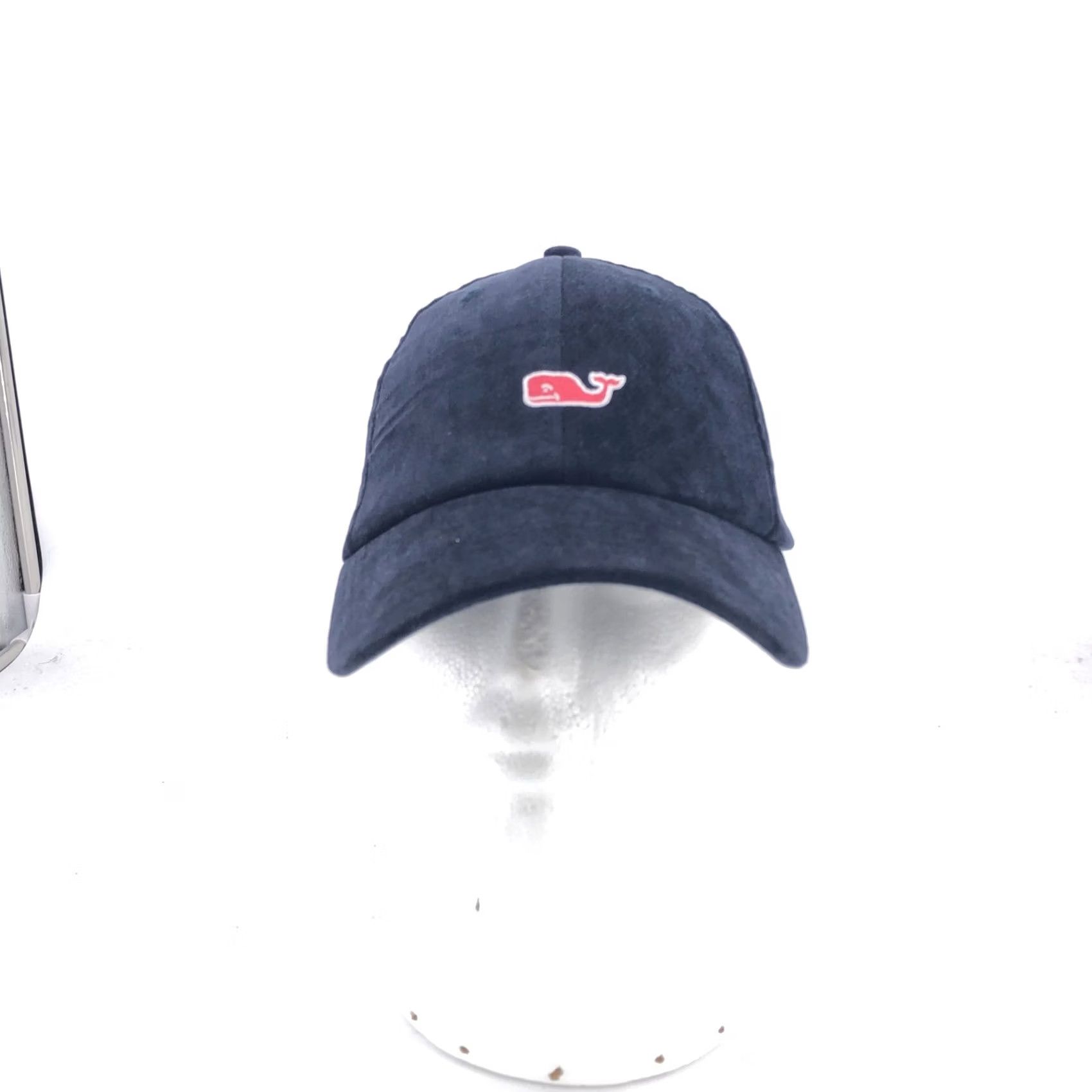 Vineyard Vines Vineyard Vines Hat Cap Strap Back Navy Blue Whale Embroidered Mens Classic Logo Baseball Cap One Size Blue Adjustable Mens Shirts? Size ONE SIZE - 5 Thumbnail