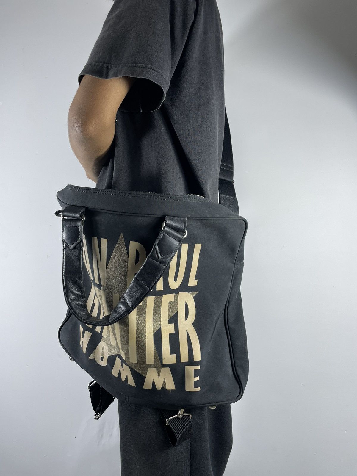 Jean Paul Gaultier Jean Paul Gaultier Homme 2 Way Bag Size ONE SIZE - 8 Thumbnail