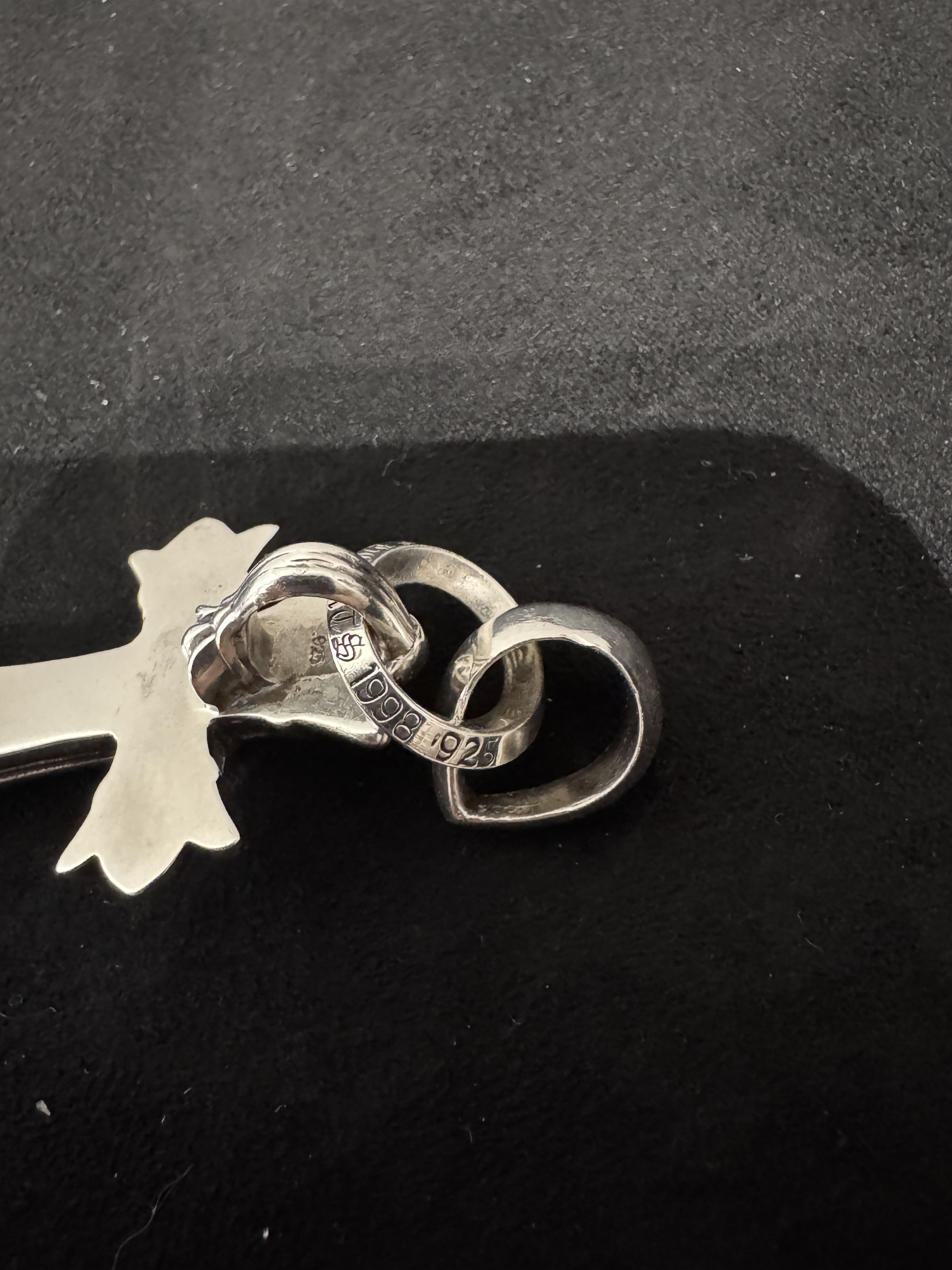 Chrome Hearts Chrome Hearts Silver Double Cross Charm Pendant Size ONE SIZE - 10 Thumbnail