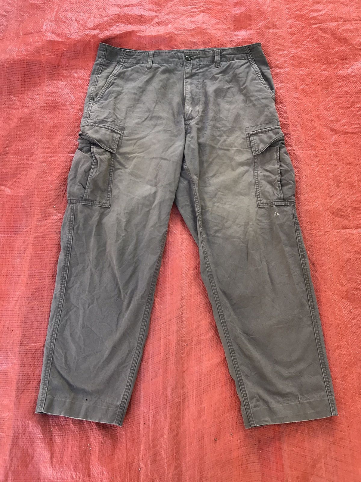 Uniqlo Uniqlo Military Cargo Pants Size US 35 - 2 Thumbnail