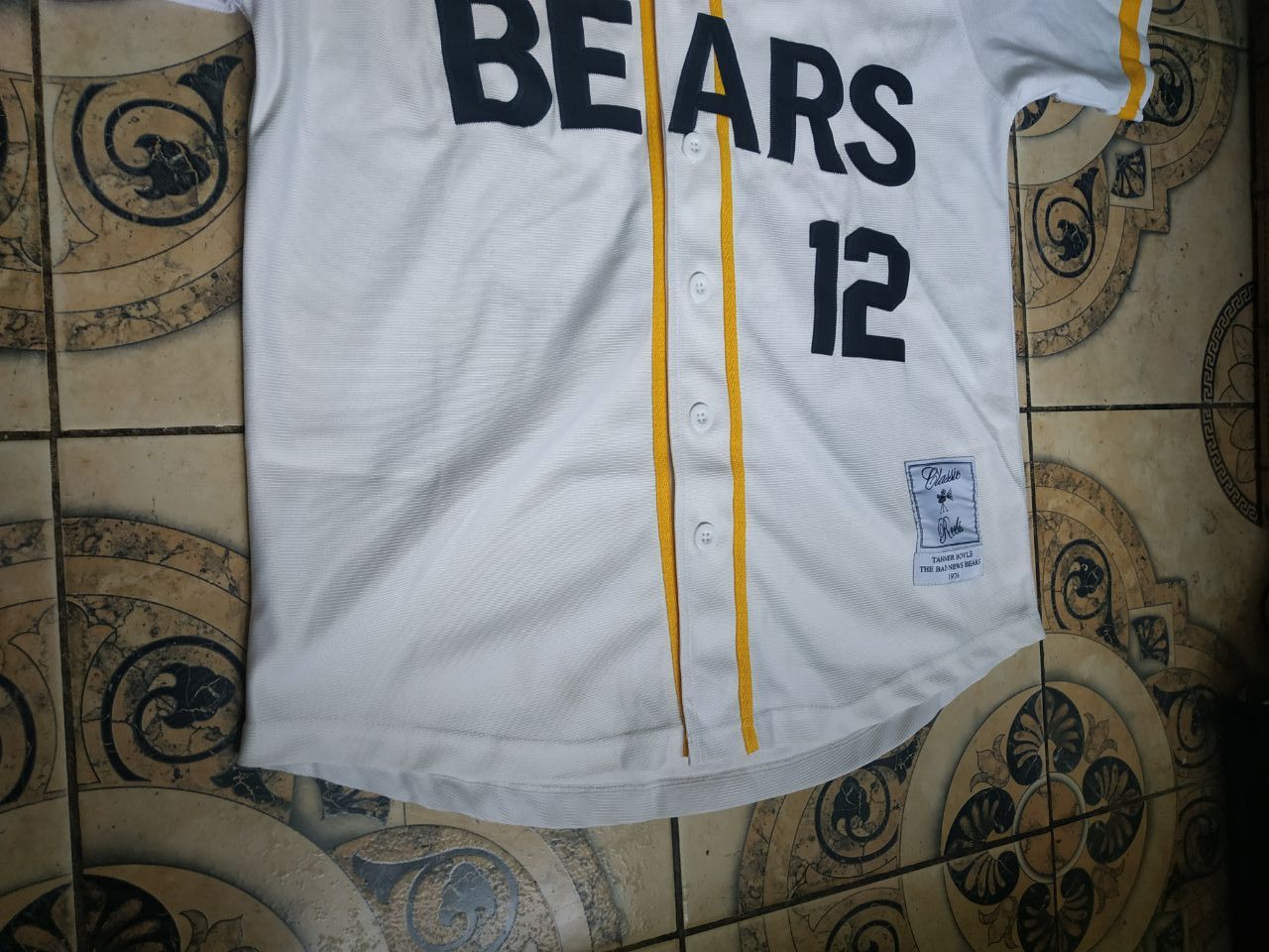 Other Classic Reels The Bad News Bears Tanner Boyle #12 Jersey M Size US XL / EU 56 / 4 - 10 Thumbnail