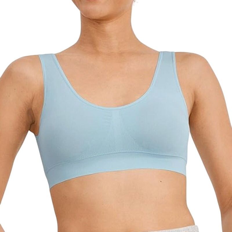Jockey Jockey Modern Micro Stretch Seamfree Bralette Blue, Size M Size ONE SIZE - 1 Thumbnail
