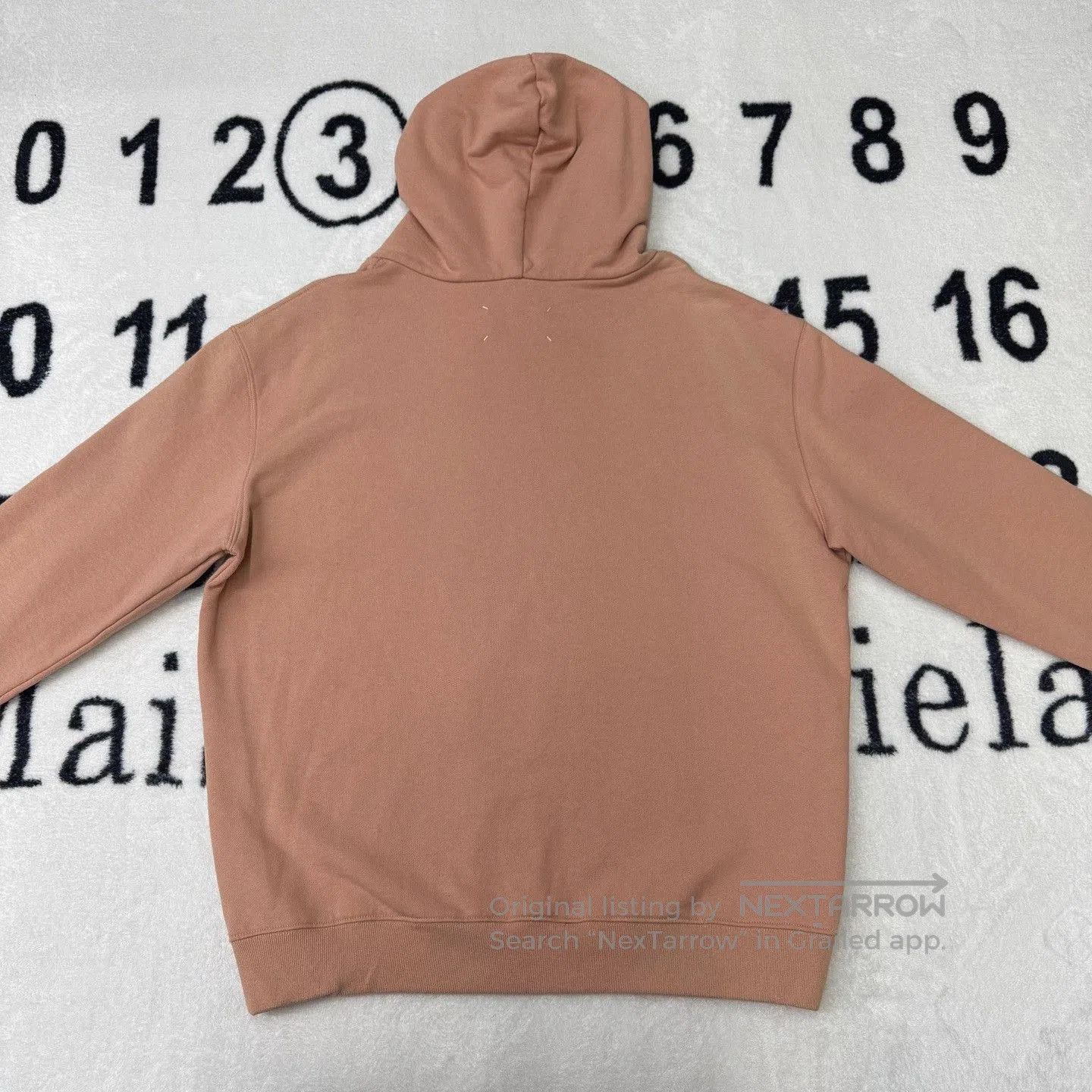 Maison Margiela Maison Margiela Dirty Pink Hoodie. Size XXS / US 00 / IT 34 - 3 Thumbnail