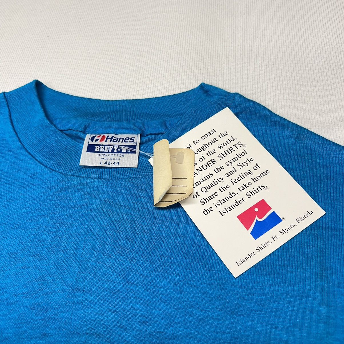 Vintage Florida Tee Shirt Sand Naples Beach Single Stitch 1980s Size US L / EU 52-54 / 3 - 5 Thumbnail